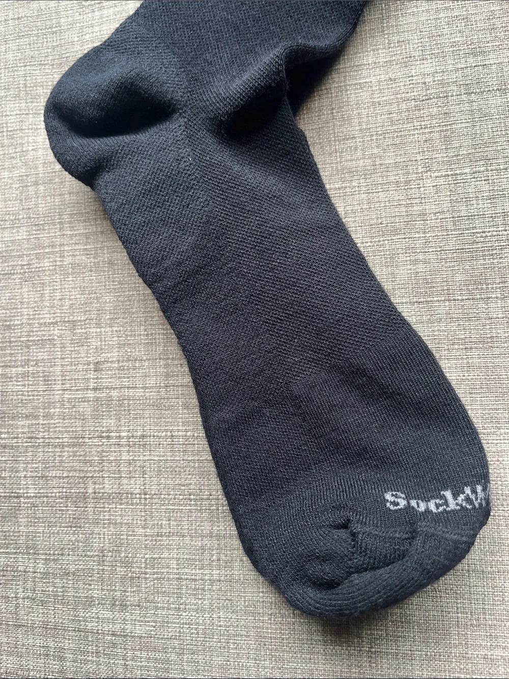 Sockwell Moderate Compression Black Merino Blend Socks L-XL